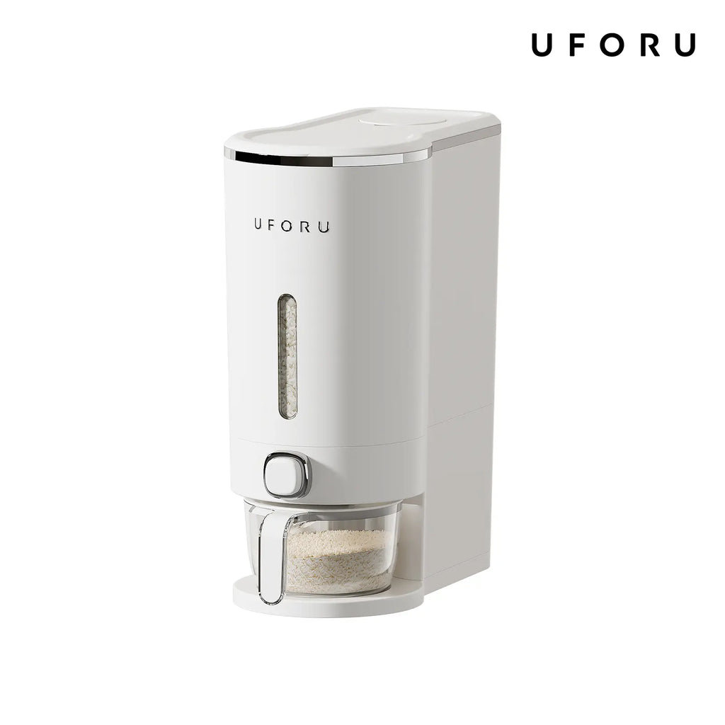 insect-proof airtight Rice Dispenser with Measuring Cups - Moisture-Resistant Plastic, Airtight Grain Storage Container for Soybeans, Corn & Cereals,pet food,cat food,dog food,suitable for kitchen and food storage room,dealsforyou#SummerWins